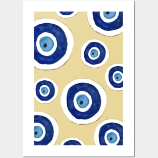 Turkish Evil Eye protection Posters and Art